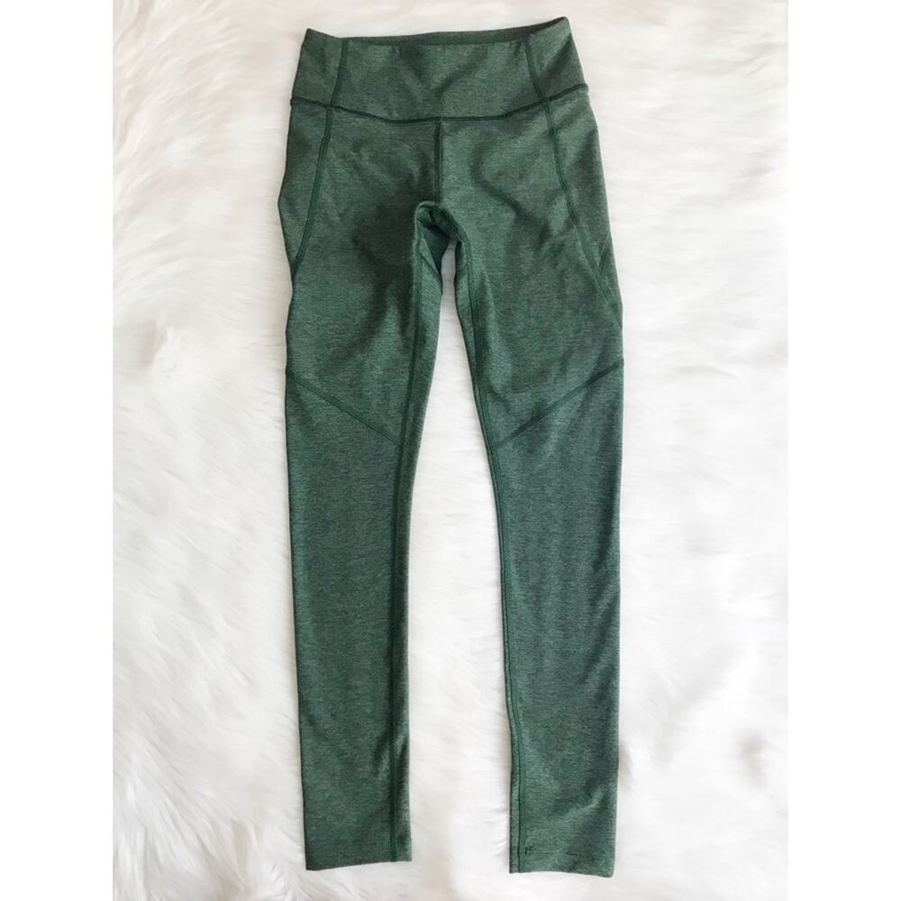 Outdoor Voices Warm Up 7/8 Leggings Hunter Green X Small
